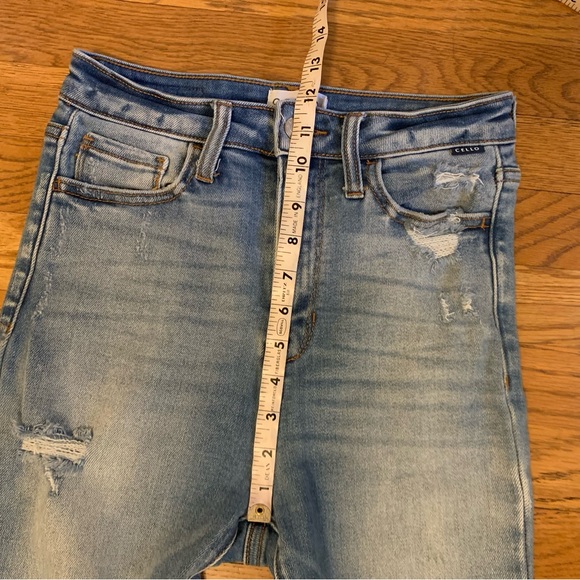 Cello High waist distressed skinny jeans size 3 - Picture 10 of 13